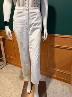 Talbots Straight-Leg Cropped Pants.